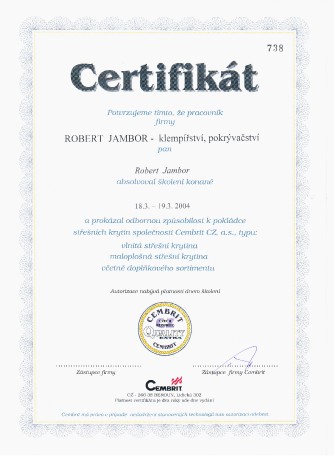 cert 001